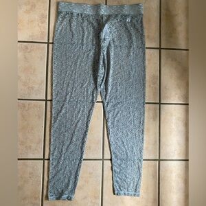NWT Sheer Elegant Lace Women's Leggings in Gray